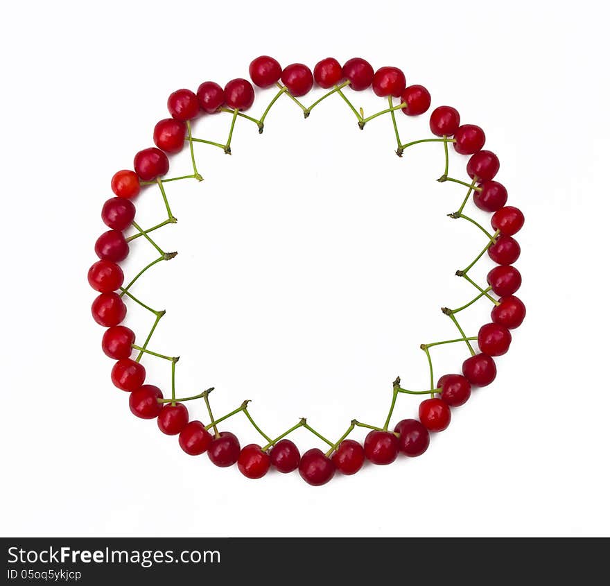 Frame from cherries