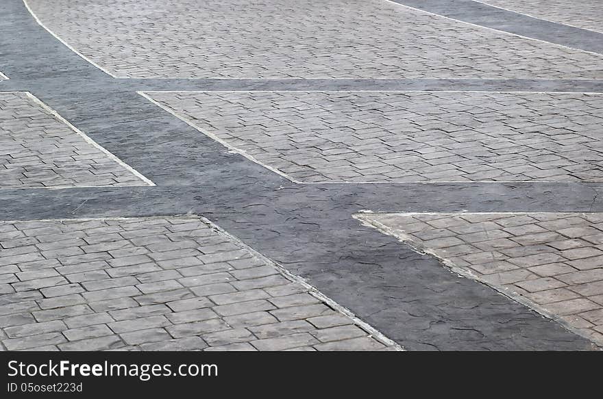 Stone floor background or texture