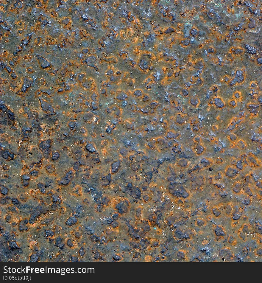 Old rusty metal background or texture