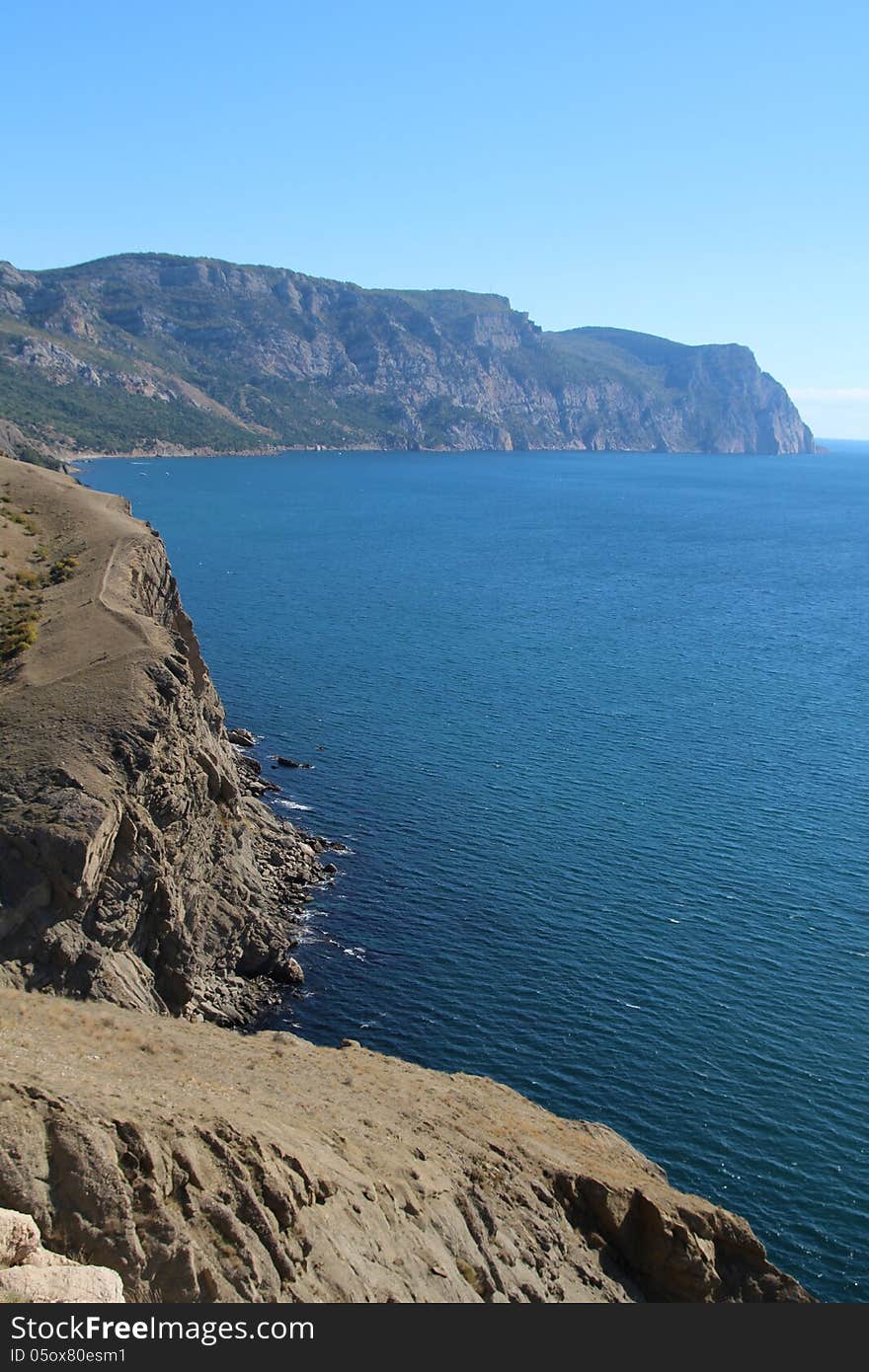 Crimean Mountains Near Balaklava, Sevastopol