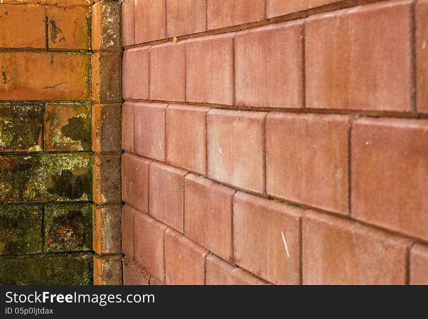 Background texture of old brick wall. Background texture of old brick wall