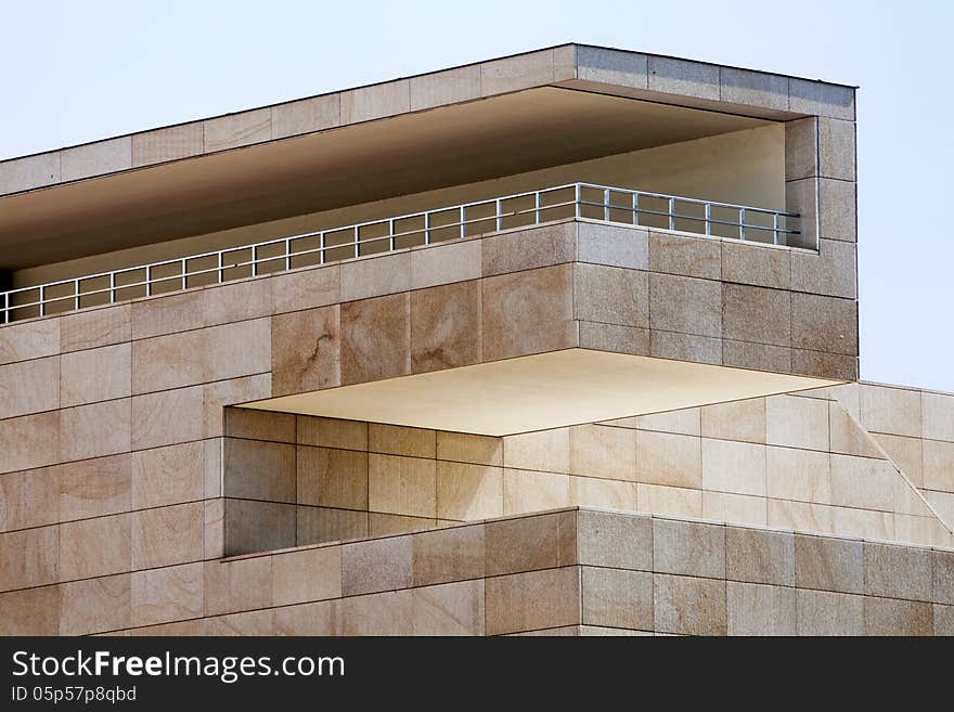 Abstract detail of a modern building. Abstract detail of a modern building