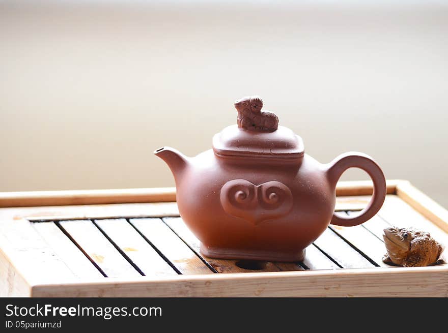 teapot made from unique earth in China. teapot made from unique earth in China