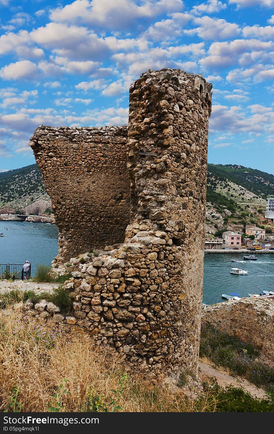 Cembolo Genoese Fortress In Balaklava