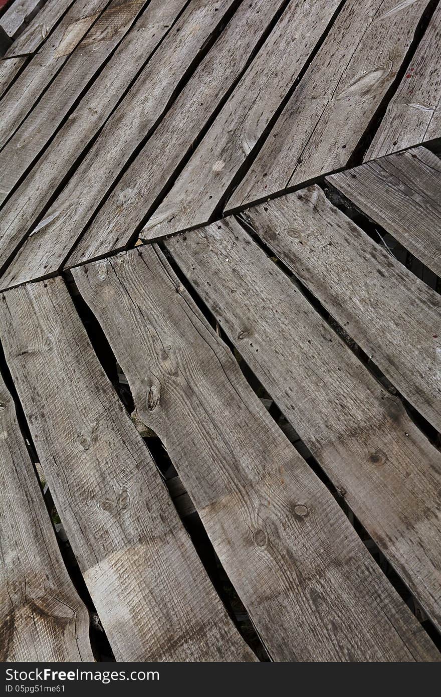 Aged floor wood background