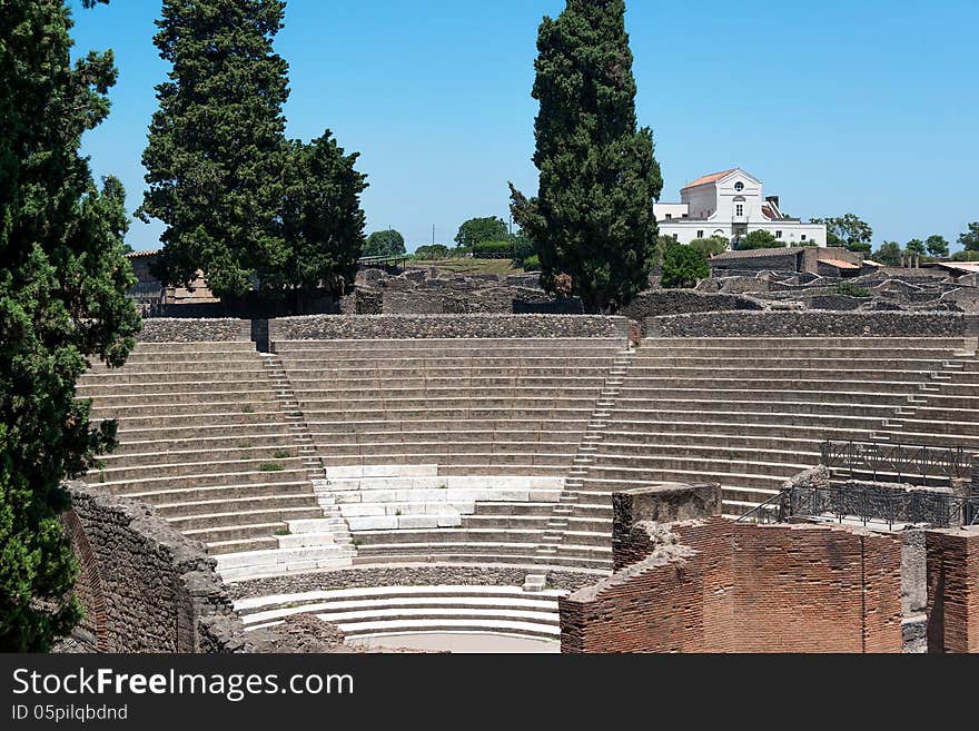 Ruins of pompeii