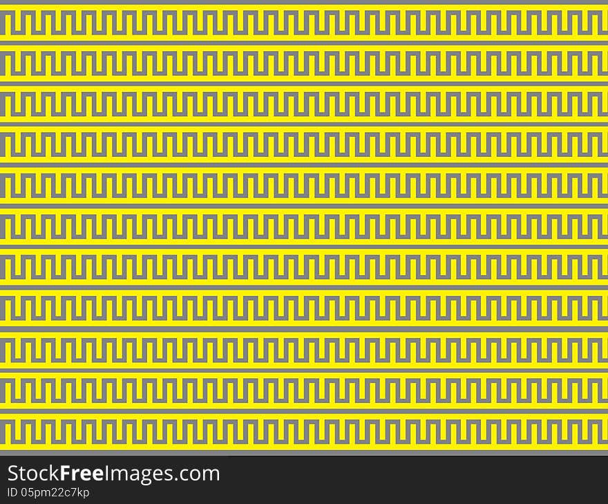 A simple background design of a Greek key pattern