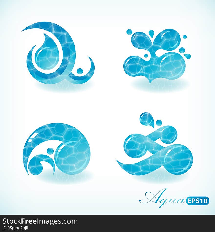 Set of Water Icons