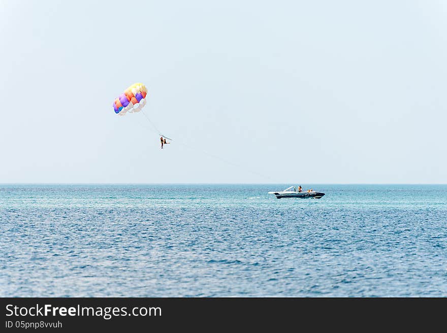 Parasailing