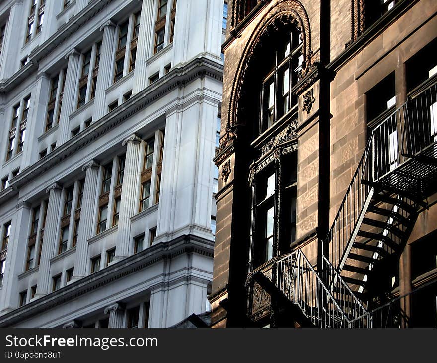 New and Old New York Buildings