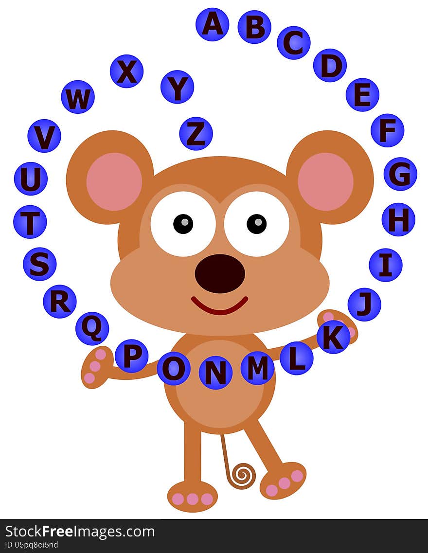 Monkey s alphabet