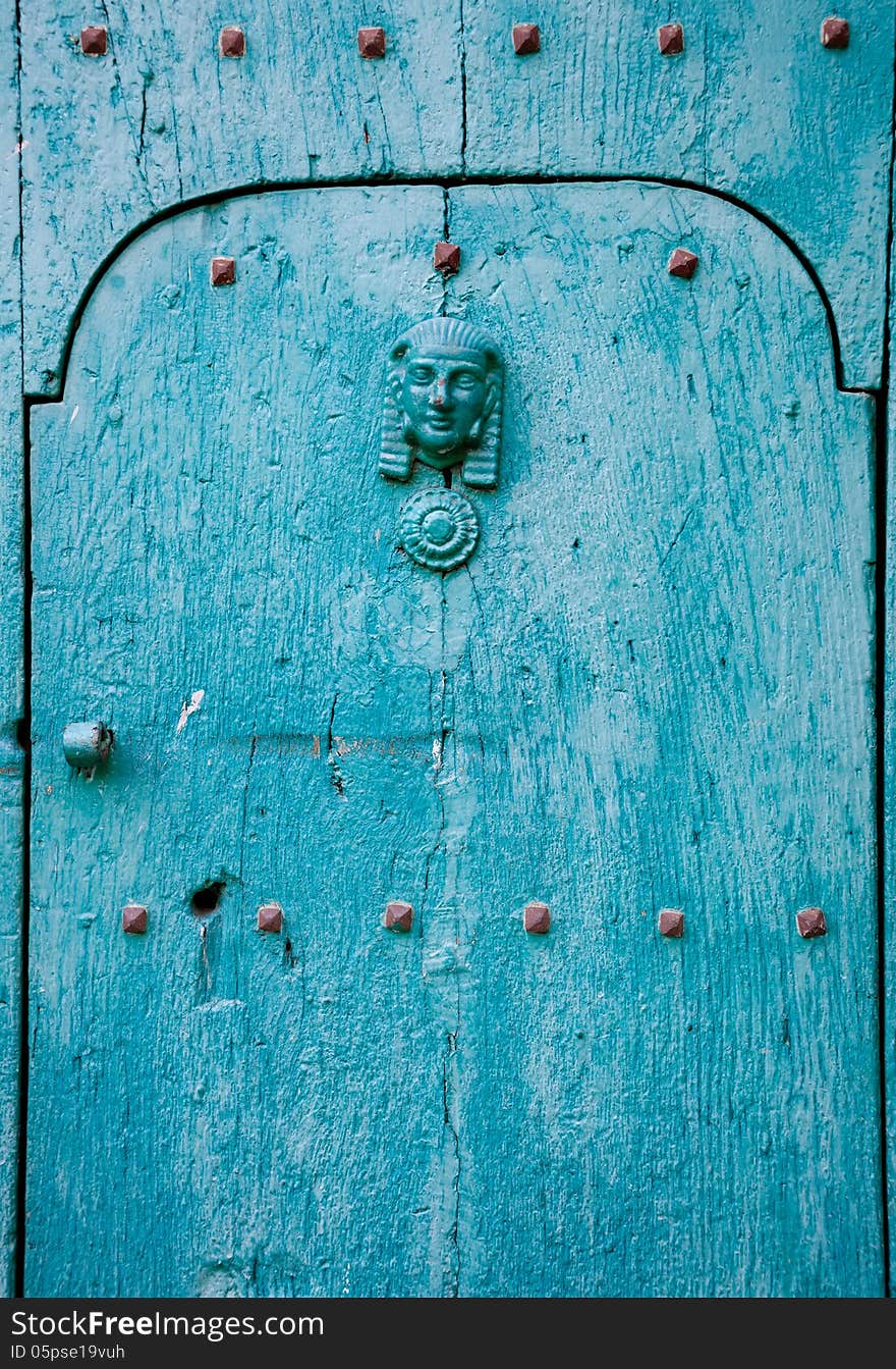 Blue Italian Door