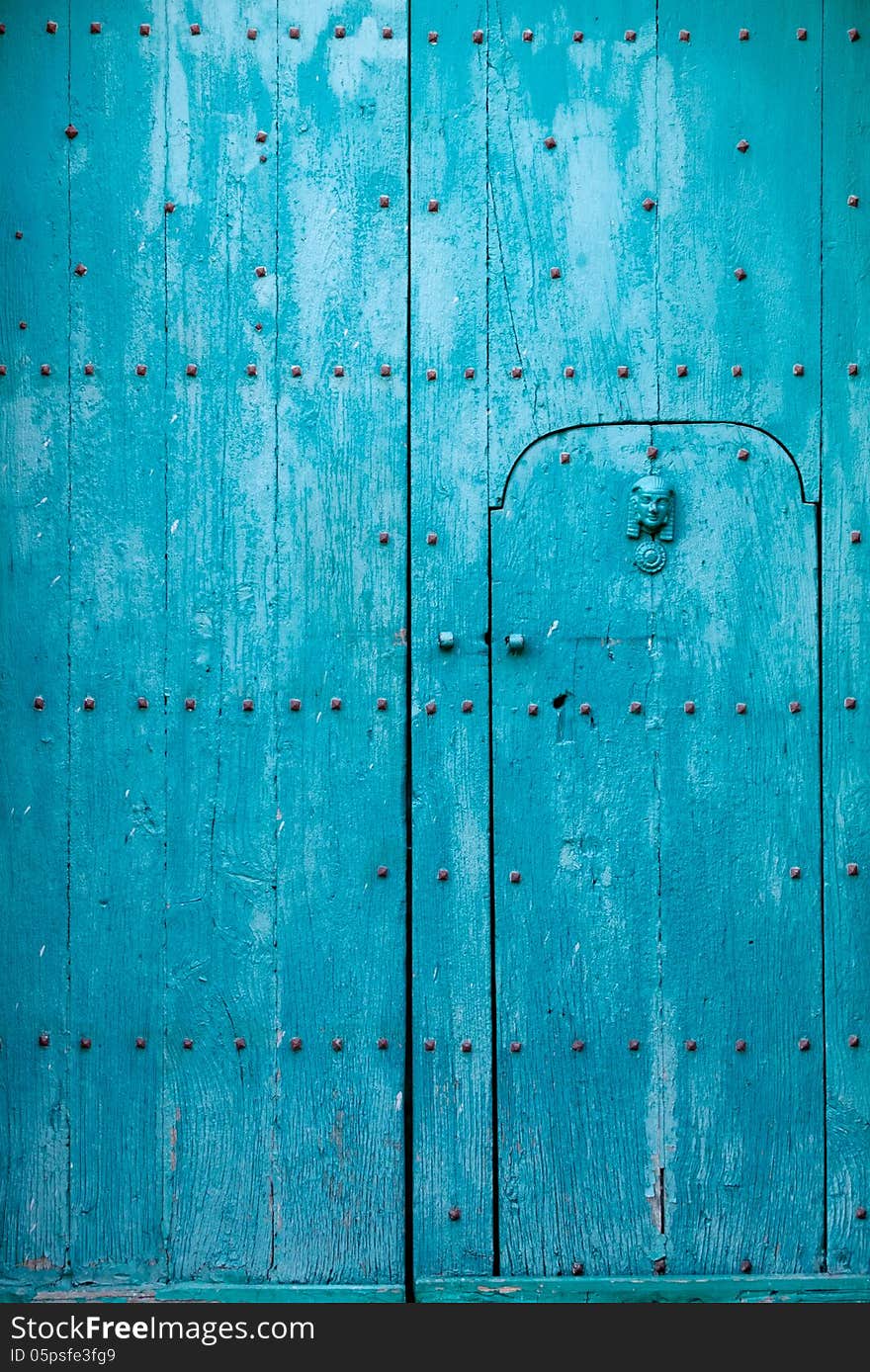 Blue Italian Door