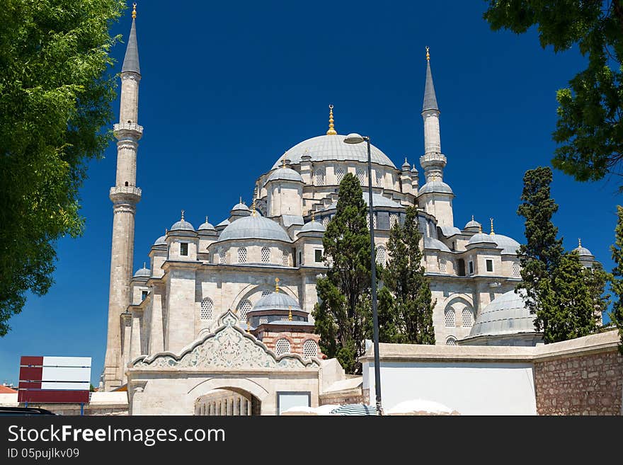 The Fatih Mosque in Istanbul, Turkey