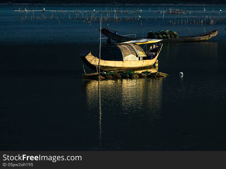 Boat In Vietnam