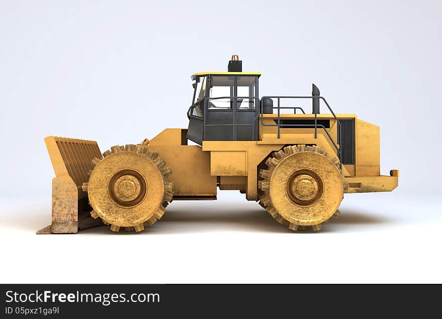 Earth mover vehicle