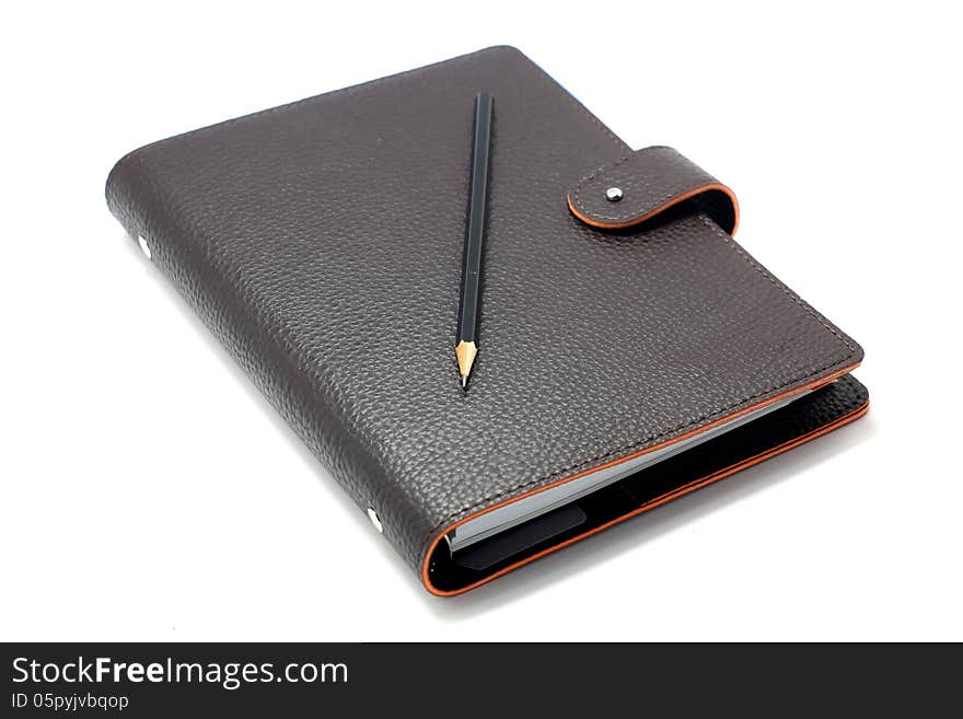 Notebook With Pencil