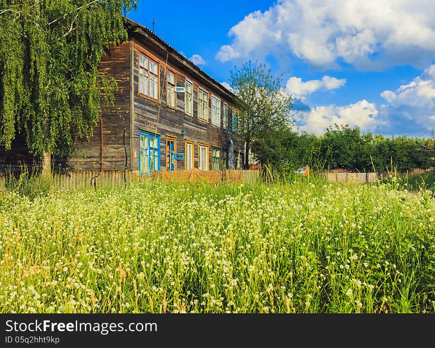 Old House On The Countryside. Old House On The Countryside