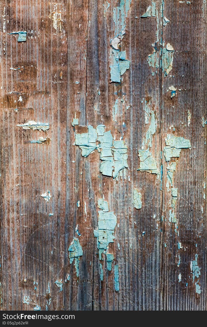 The Grunge Wood Texture With Natural Patterns. Surface of old wood Paint over.