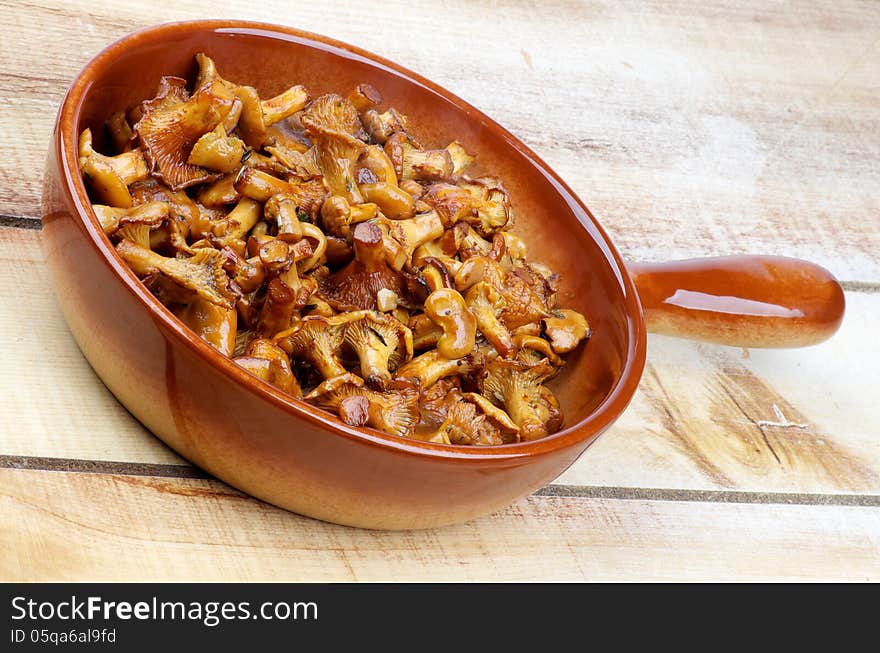 Roasted Chanterelles