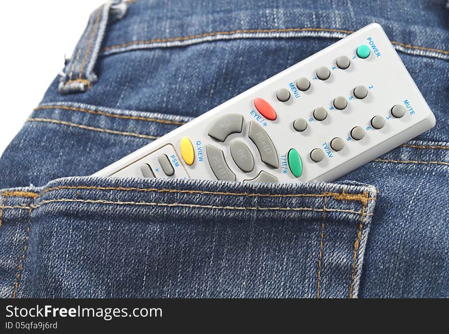 Remote Control In Jean S Pocket