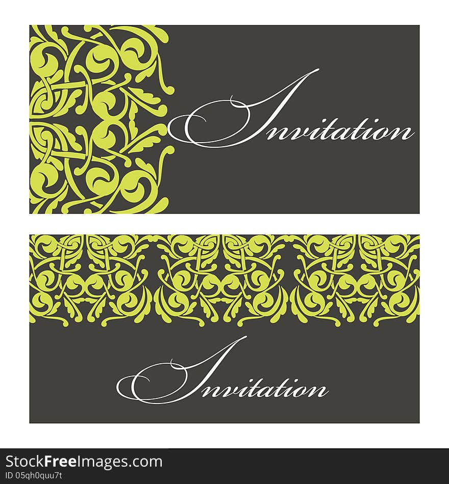 Set Of Invitations