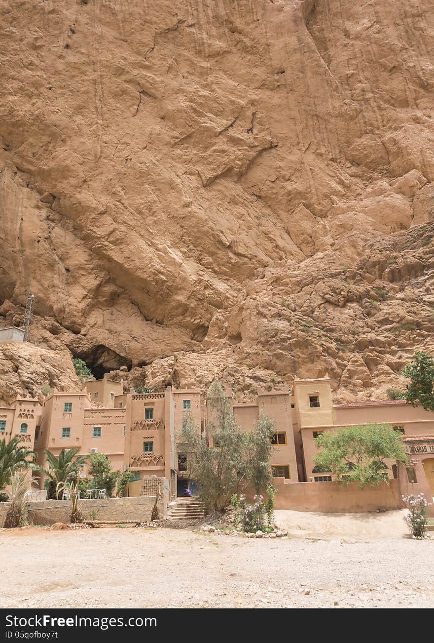 Todra gorges in Morocco