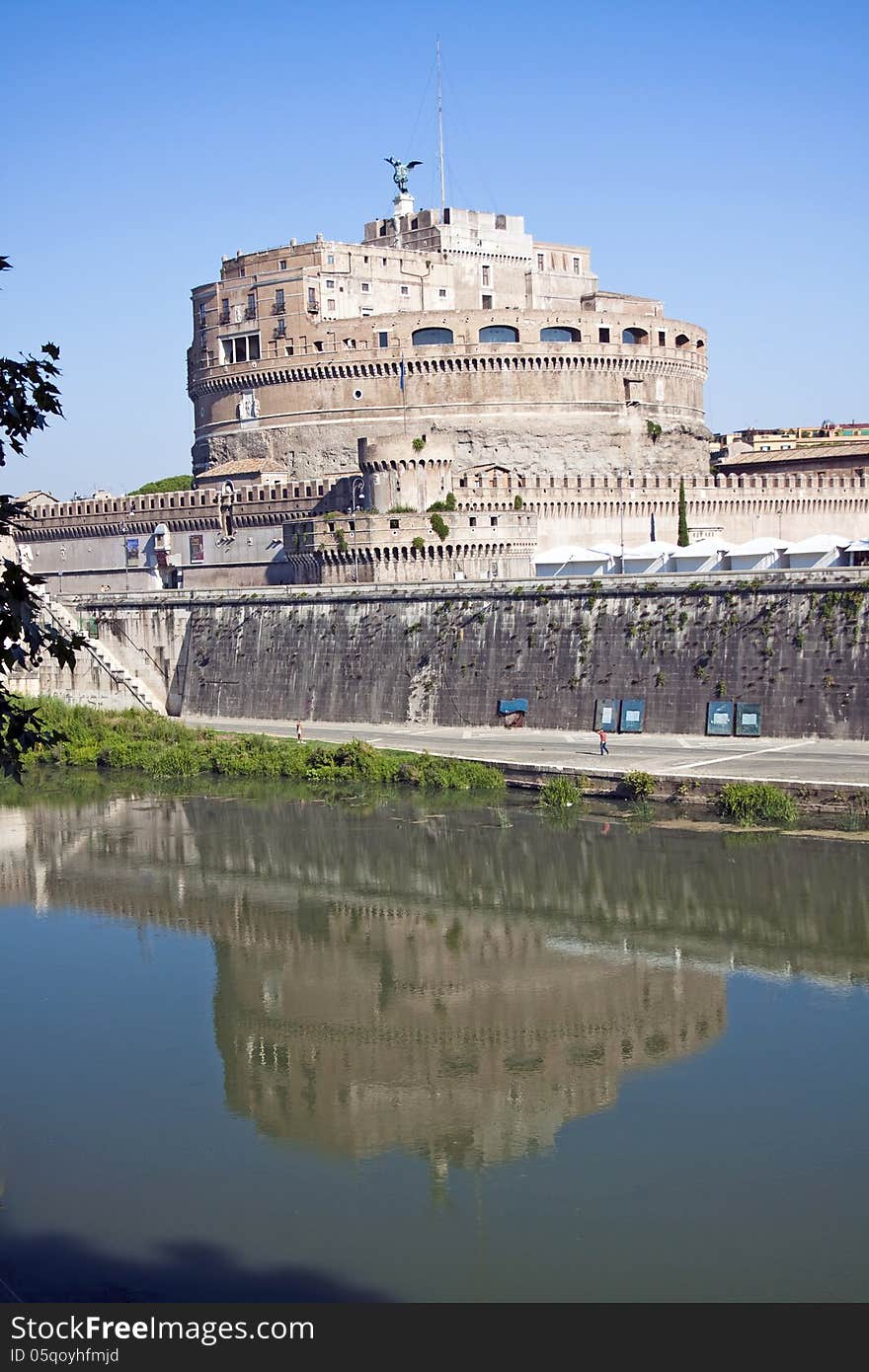 Ancient Fortress and Jail Sant'Angelo in Rome, Italy