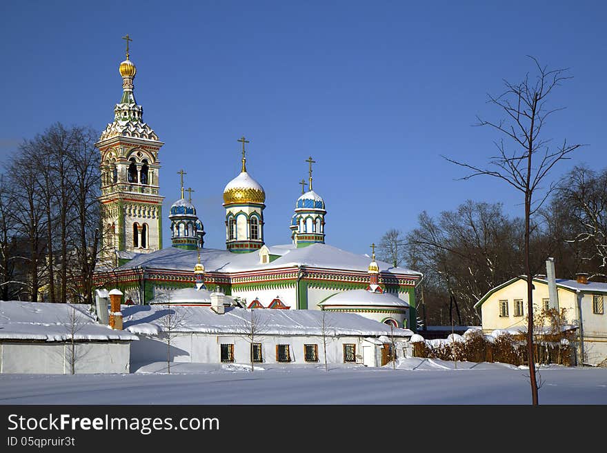 Russia. Moscow. Saint Nicholas Church.