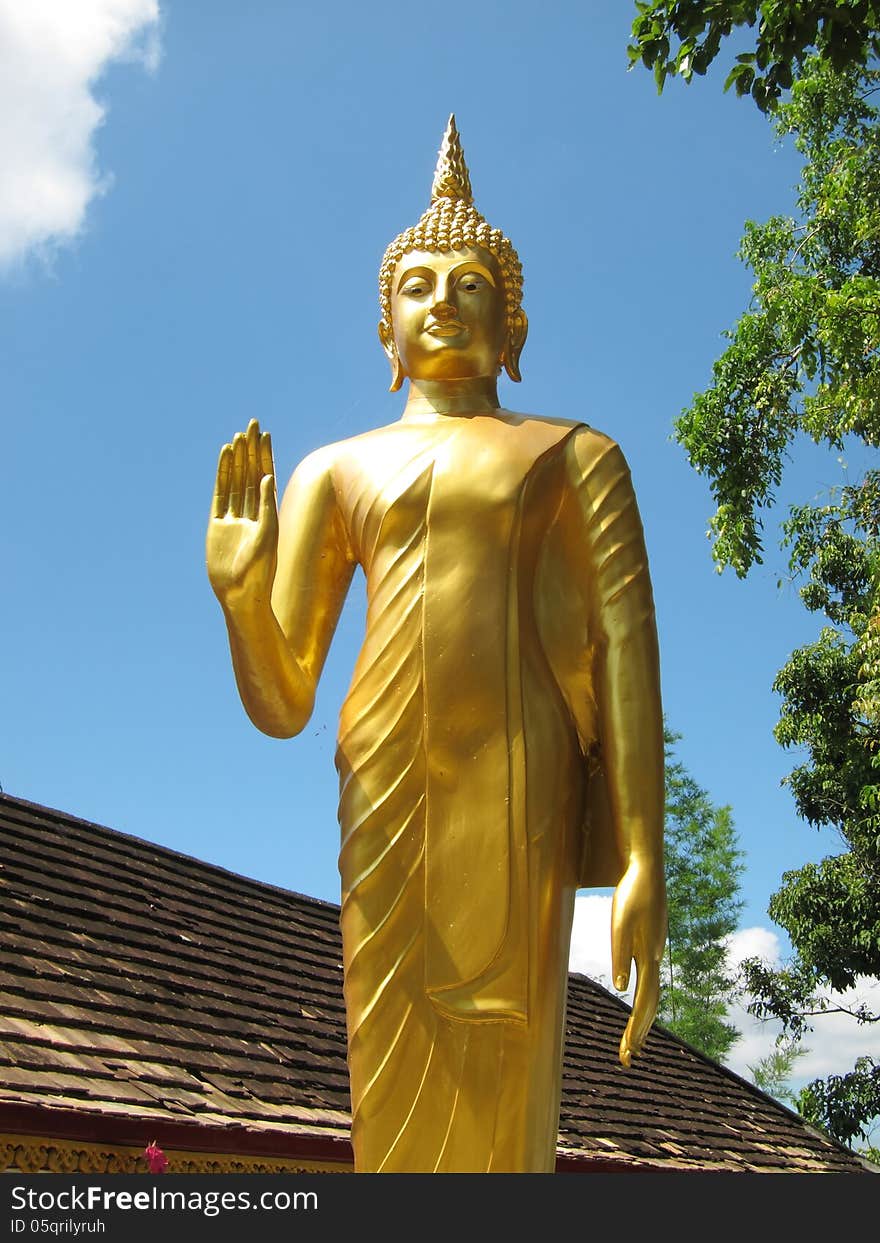 Buddha statue stand