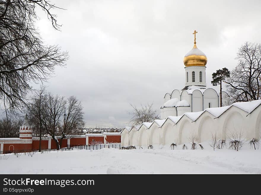 Russia. Moscow. Nikolo - Ugreshskiy monastery .