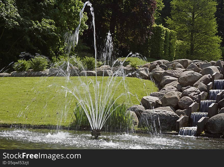 Fountain And Cascade