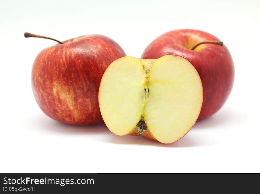 Apple isolated on white background