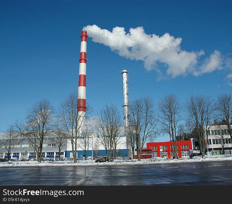 Operation of thermal station in the winter