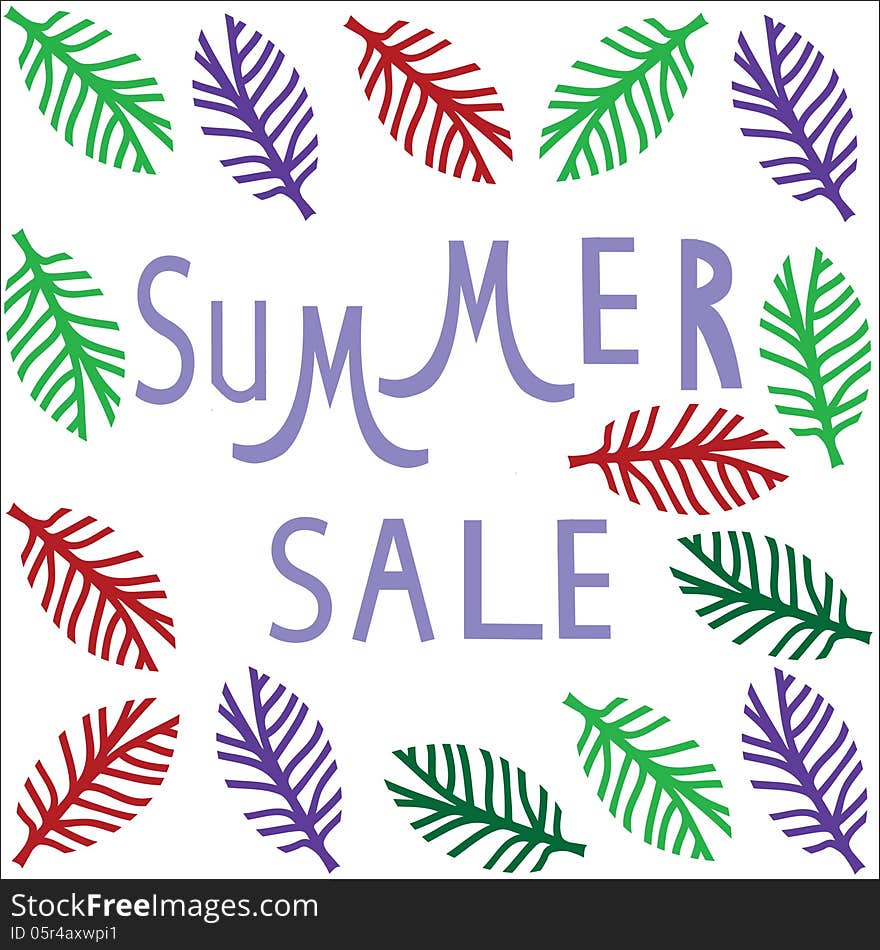 Summer sale template,  summer fashion sale,  summe