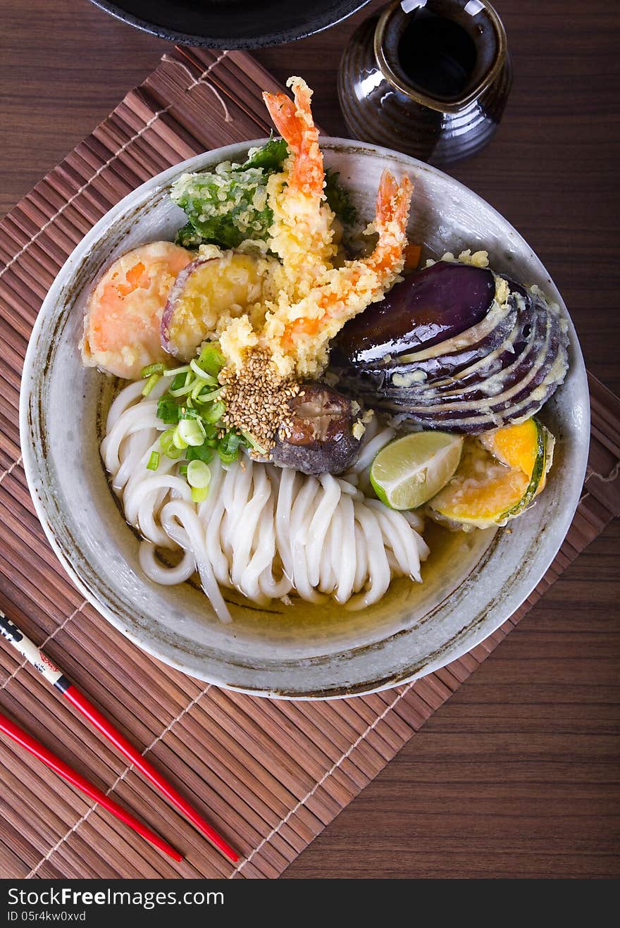 Japanese Udon Noodles