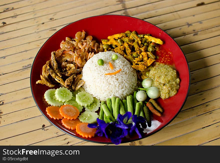 Thai Food, Khao Man Kaeng Kai