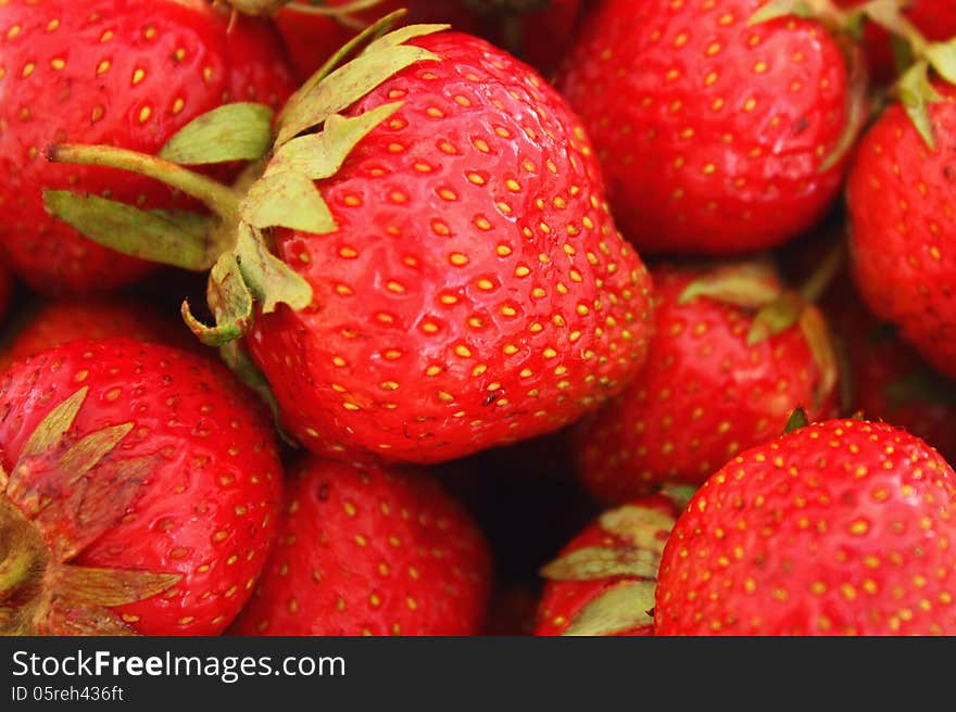 Strawberry as a symbol of the dietary and nutritional food