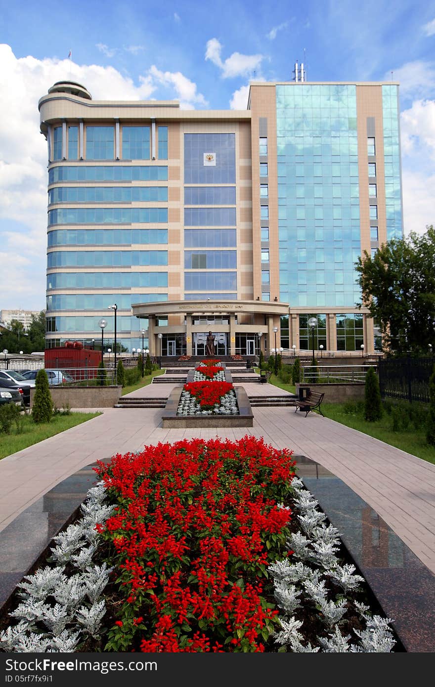 Arbitration court building in Perm. Arbitration court building in Perm.