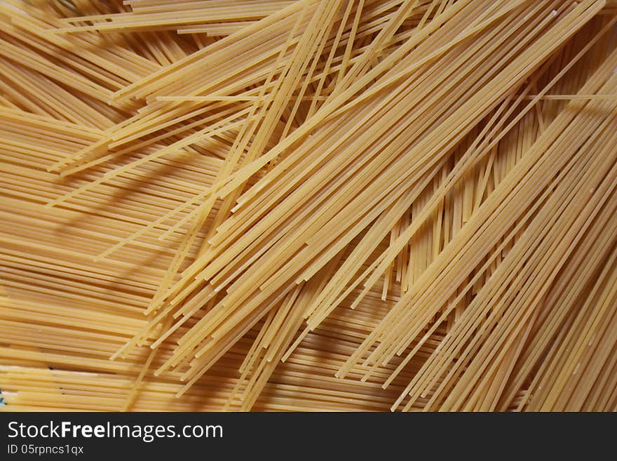 Italian spaghetti still life photo