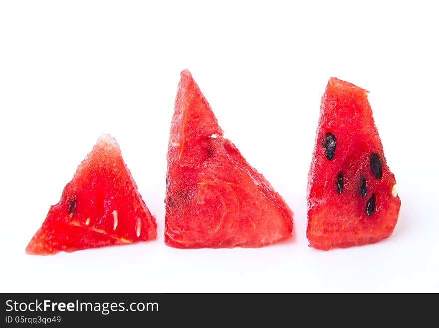 Watermelon slice isolated