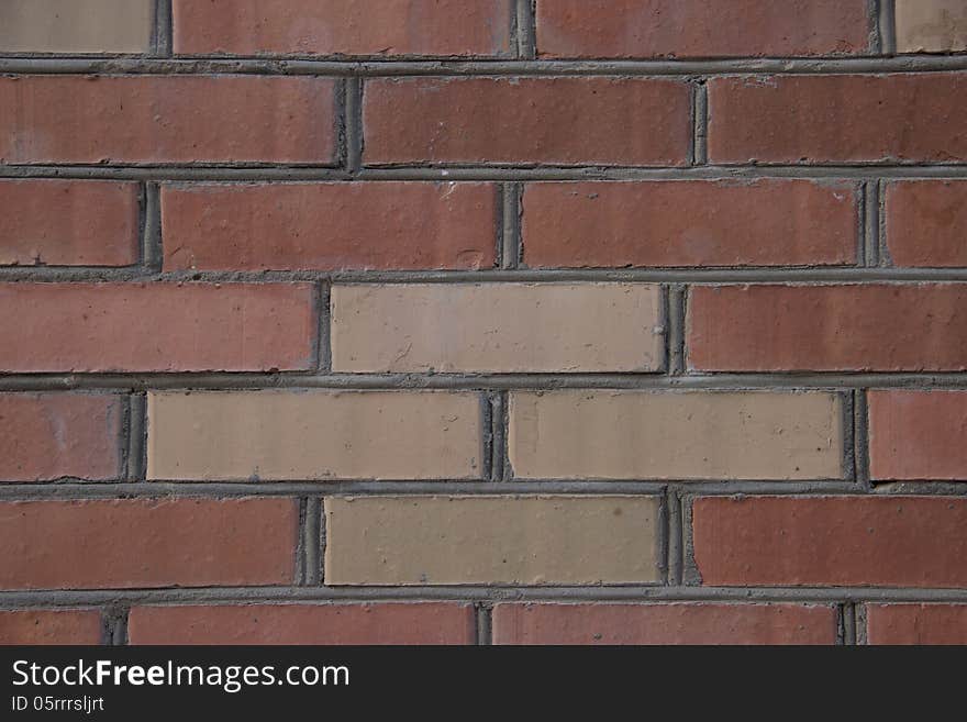 Brick wall background (brickwork)