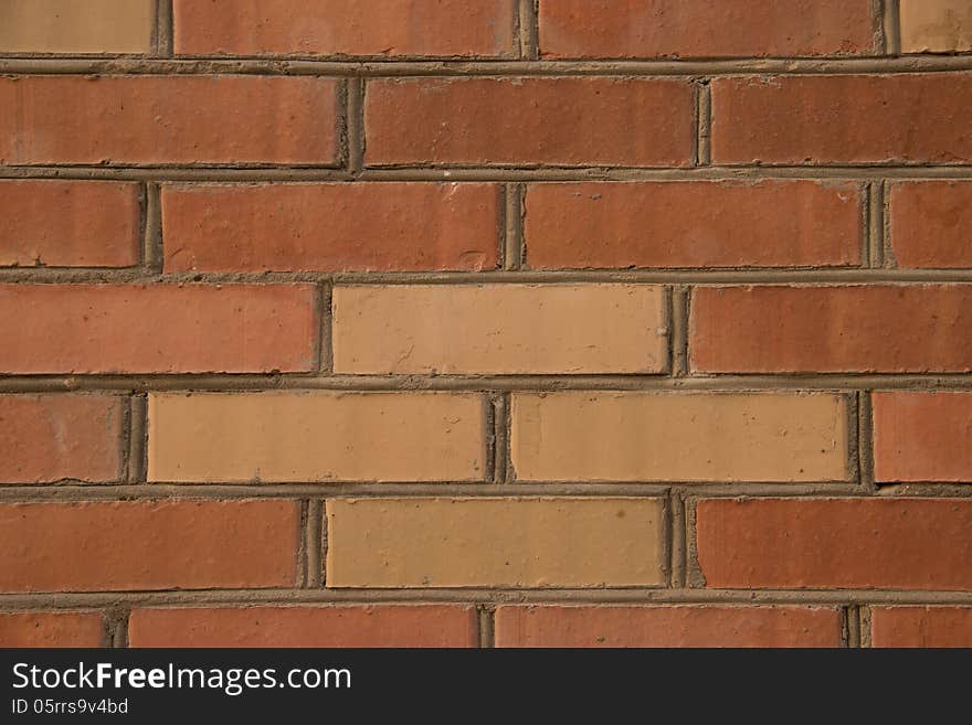 Brick wall background (brickwork)