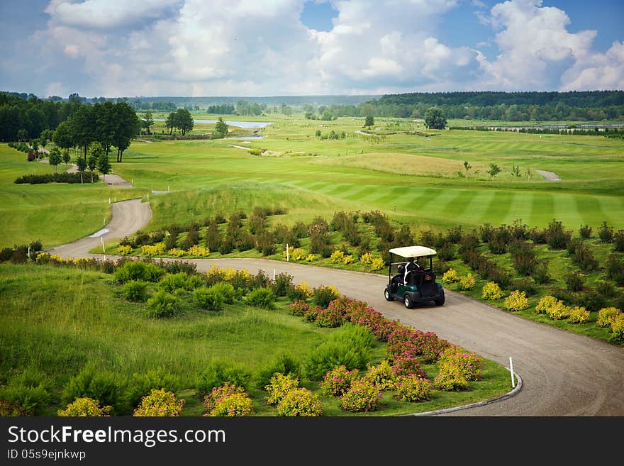 Great View At The Golf Course