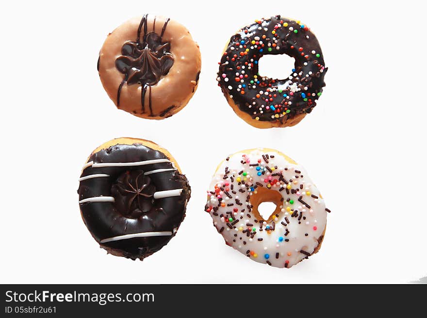 Selection of donuts