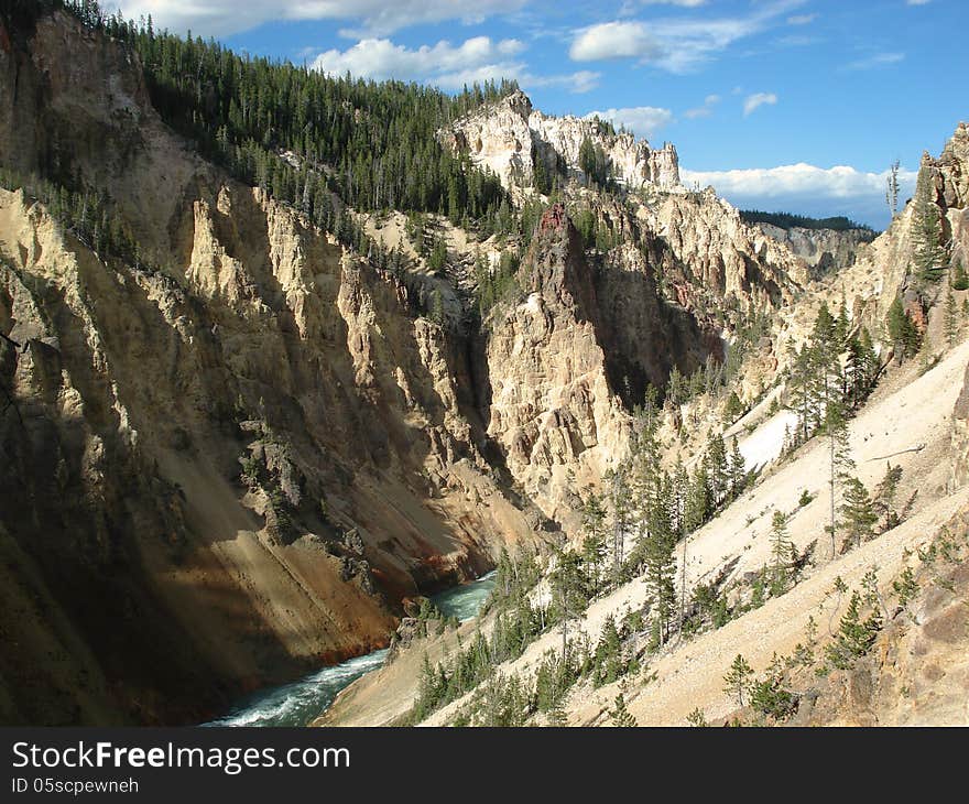 Grand Canyon Of The Yellowstone