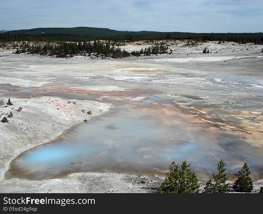 Porcelain Basin, Yellowstone