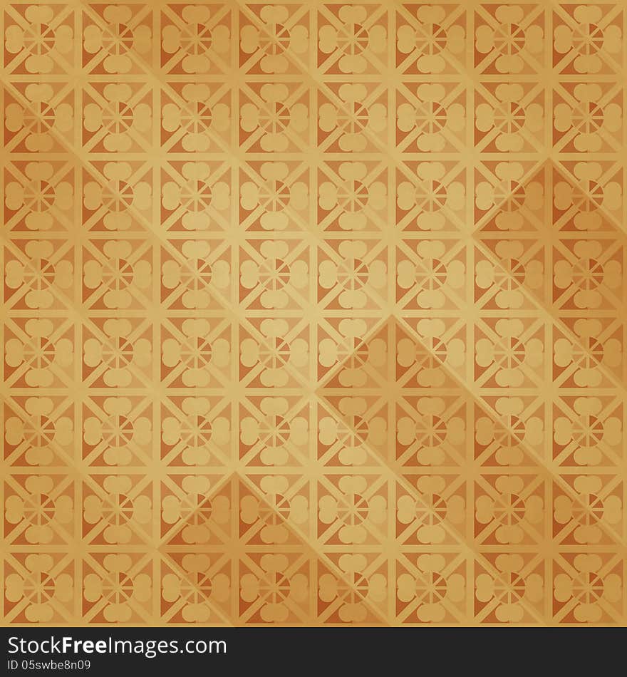 New retro style wallpaper with abstract flowers on paper texture can use like background. New retro style wallpaper with abstract flowers on paper texture can use like background