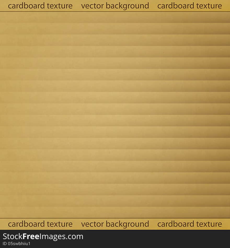 New striped background with realistic cardboard texture can use like grunge wallpaper