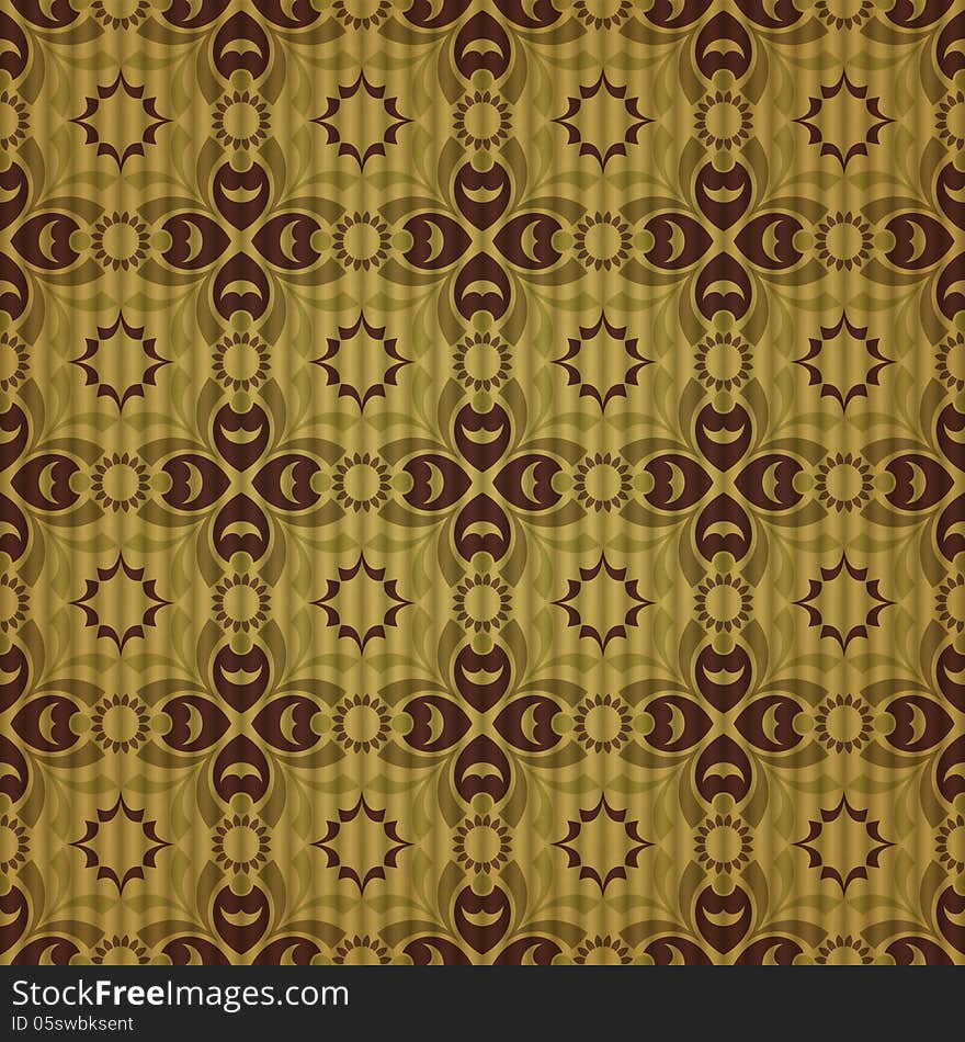 New retro style background with classical ornament can use like vintage wallpaper. New retro style background with classical ornament can use like vintage wallpaper